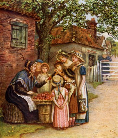 The Cherry Woman by Kate Greenaway